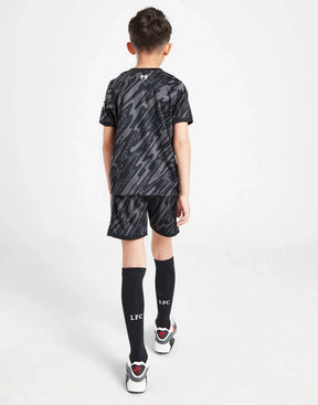 Kids Liverpool GoalKeeper Home Kit 2024/2025