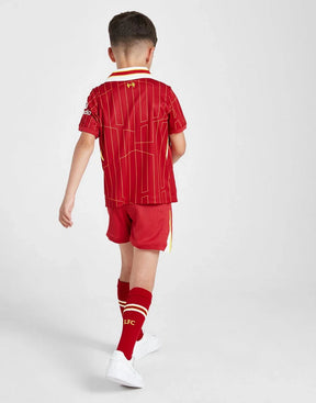 Kids Liverpool Home Kit 2024/2025 - Red