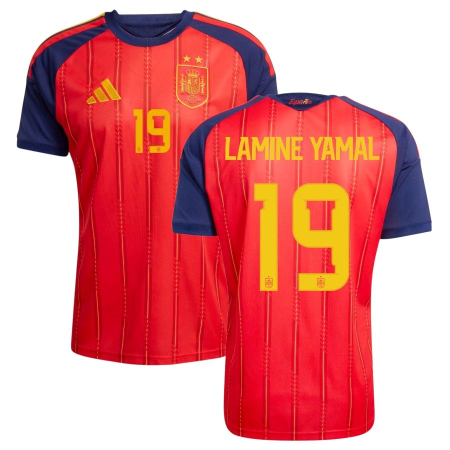 LAMINE YAMAL #19 - Spain 2026 Home - 2 Stars ⭐⭐