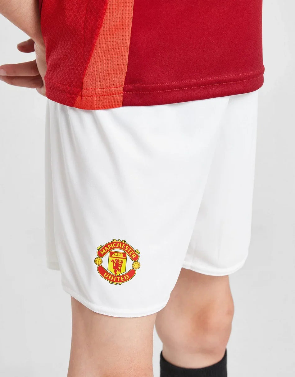 Kids Manchester United Home Kit 2024/2025 - Red