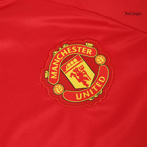 Kids Manchester United Home Kit 2024/2025 - Red