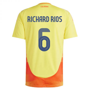 #6 Richard Rios Camiseta local de Colombia 2024/2025