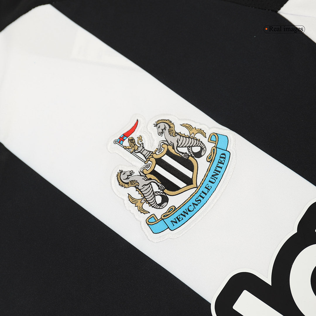 Newcastle United Player Jersey Home 2024/2025 - Black and White