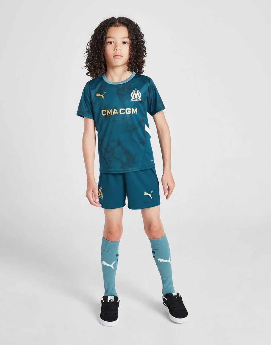 Kids Olympique de Marseille Away Kit 2024/2025