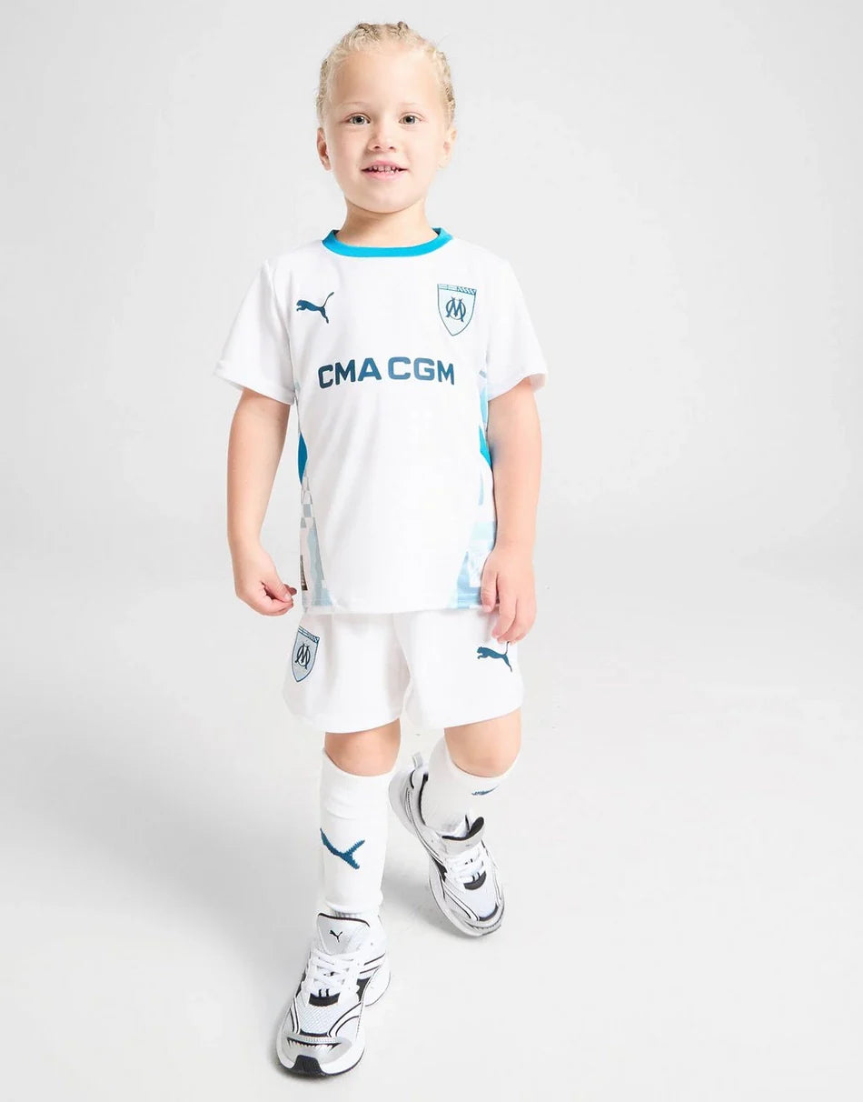 Kids Olympique de Marseille Home Kit 24/25