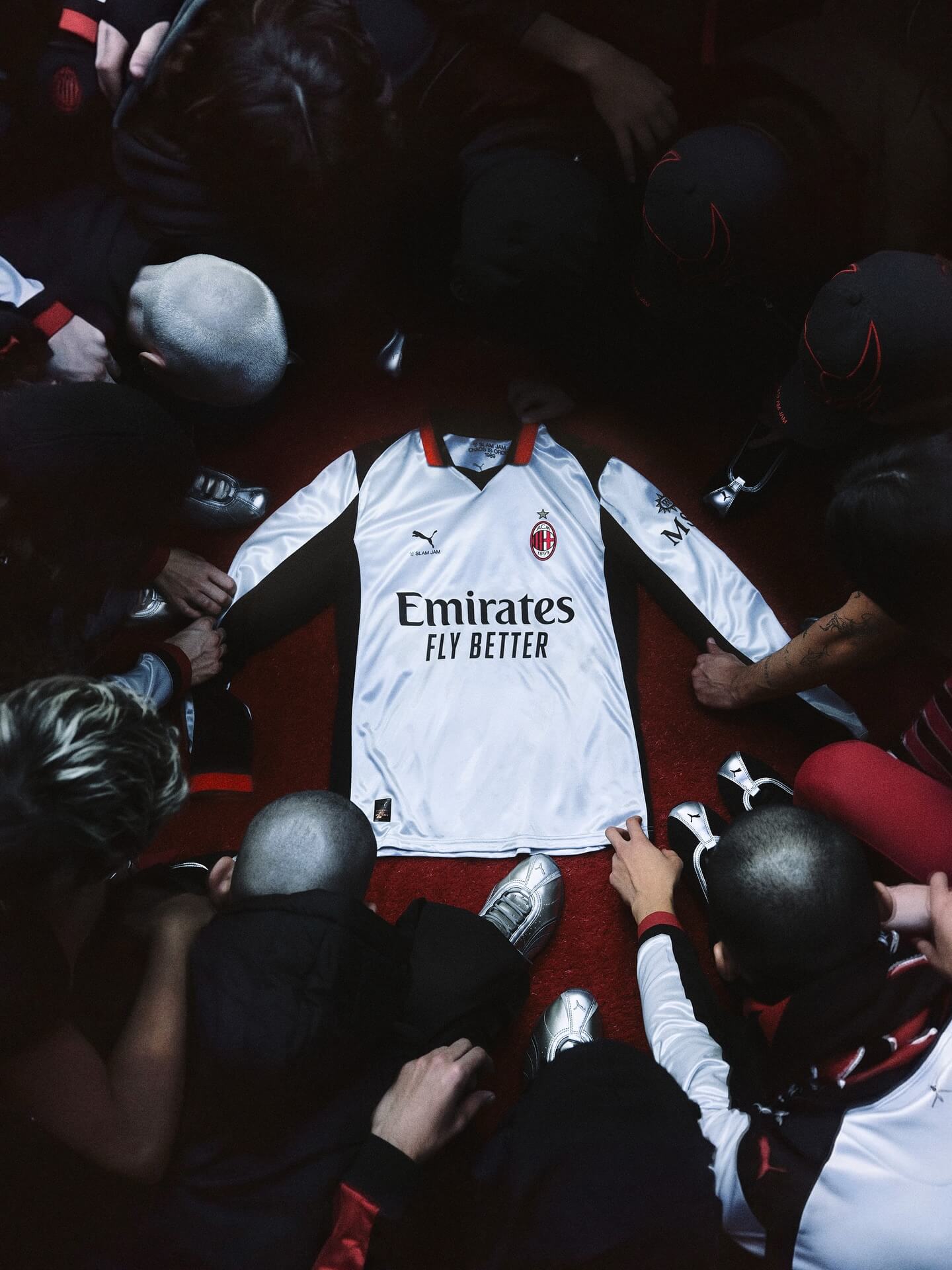 AC Milan SILVER Jersey X SLAM JAM - Fourth 2025/26