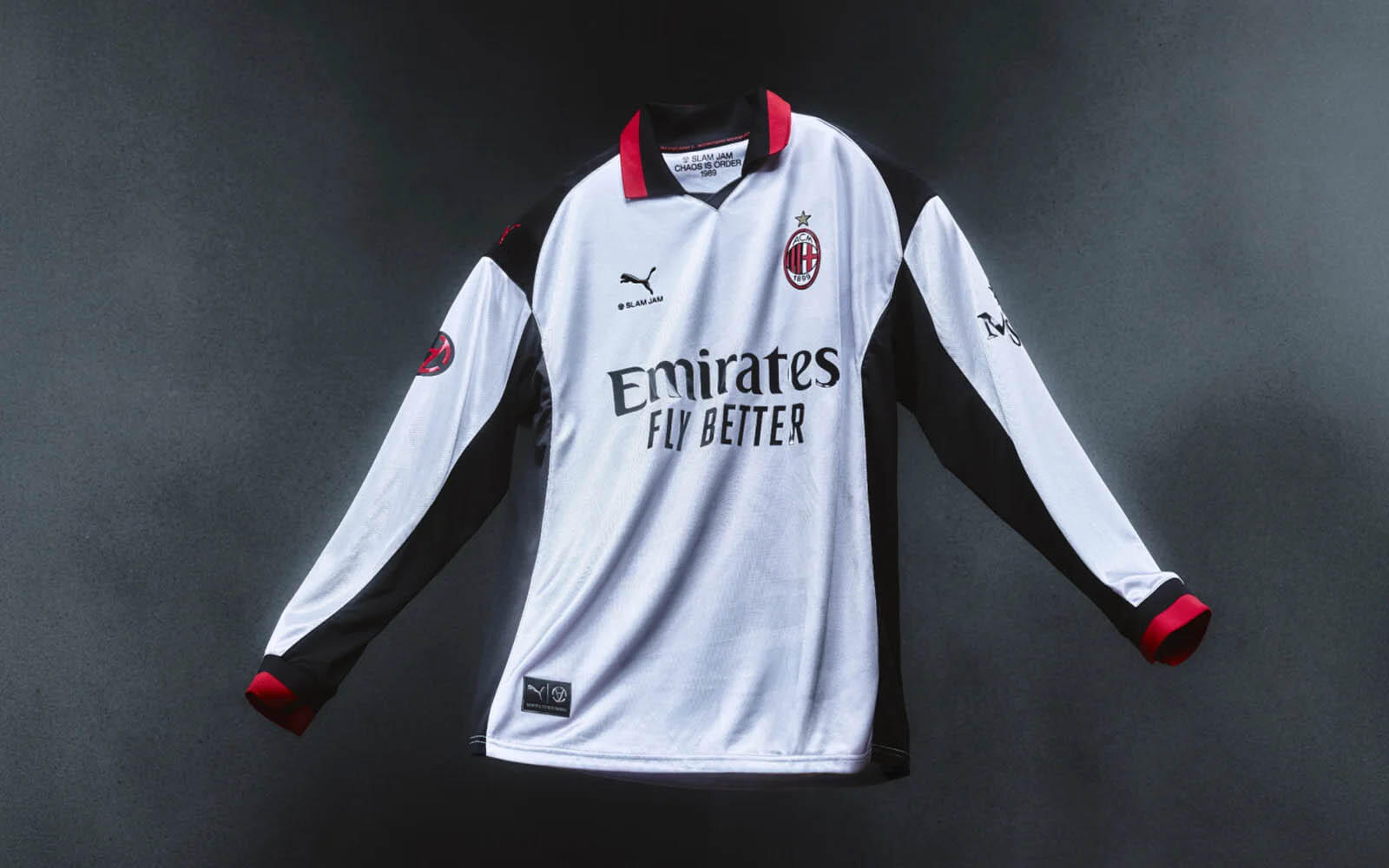 AC Milan SILVER Jersey X SLAM JAM - Fourth 2025/26