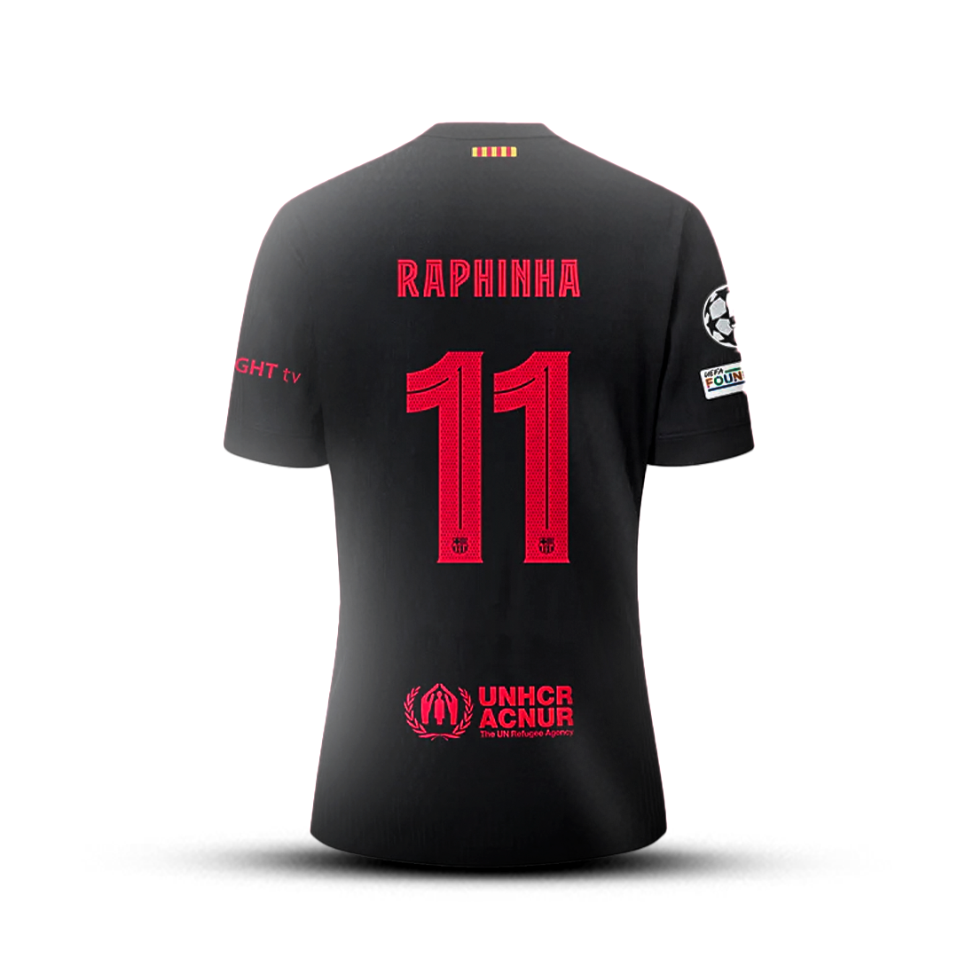 Camisa do Barcelona 2024/25 Away – Raphinha #11