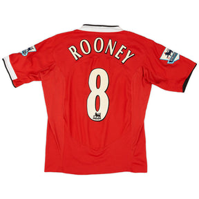 ROONEY #8 Manchester United Retro Jersey Home 2005/06