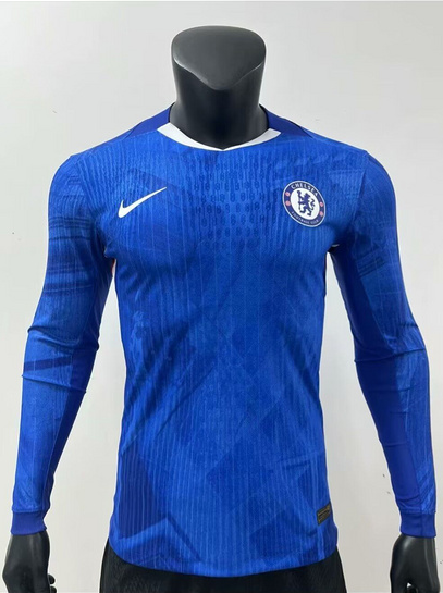 Chelsea Player Home Jersey 25/26 - Long Sleeve