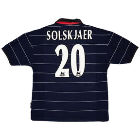 SOLKSJAER #20 Manchester United Retro Jersey Away 1999/00