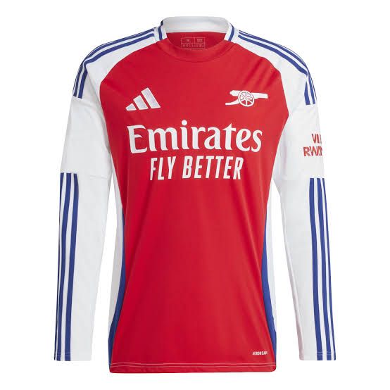 Arsenal Home Jersey 2024/2025 Long Sleeve