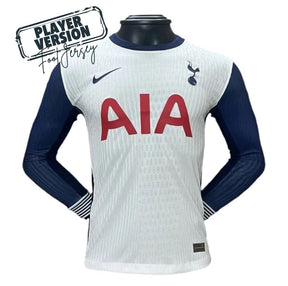 Tottenham Hotspur Player Home Jersey 2024/2025 Long Sleeve