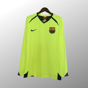 Barcelona Retro Away Jersey 2005/2006 - Long Sleeve