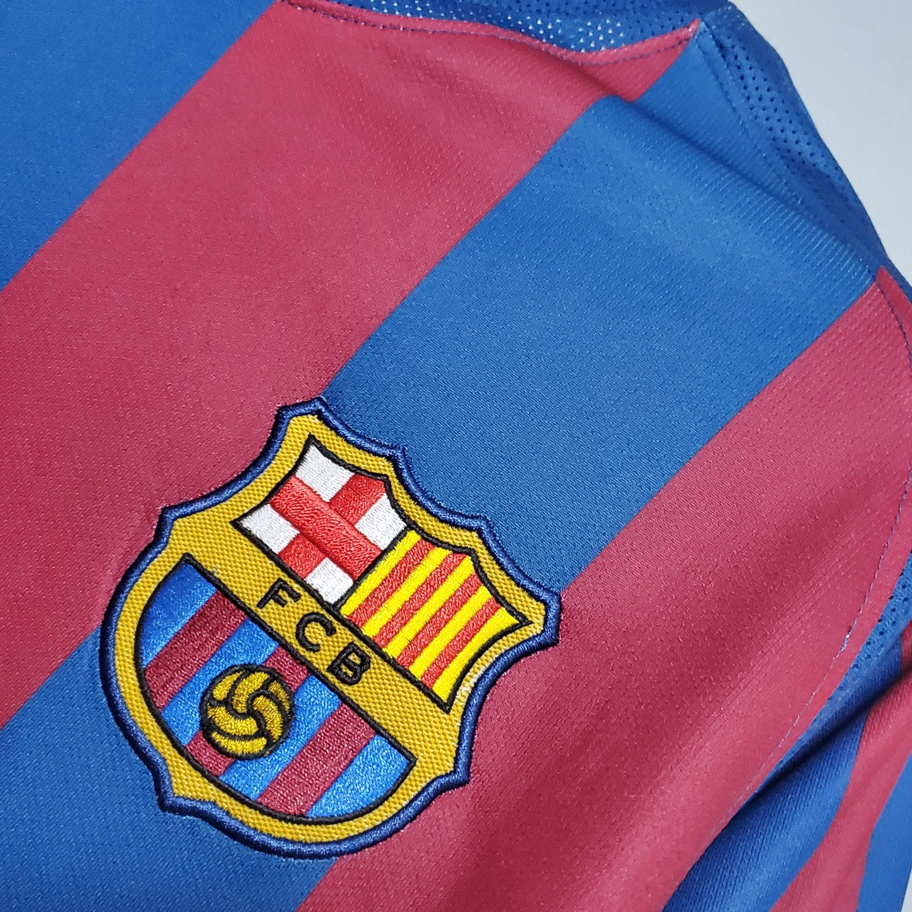 Barcelona Retro UEFA Champions League Home Jersey 2006