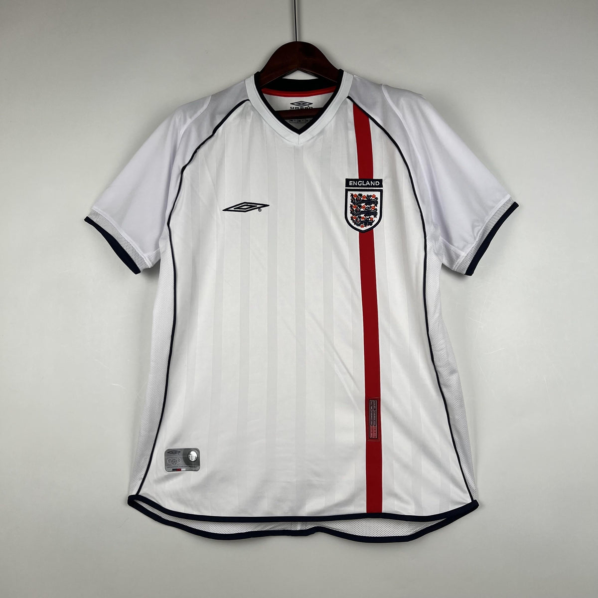 England Retro Home Jersey 2002