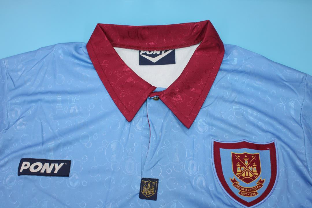 West Ham United Retro Jersey Away 1995/1997 - Long Sleeve