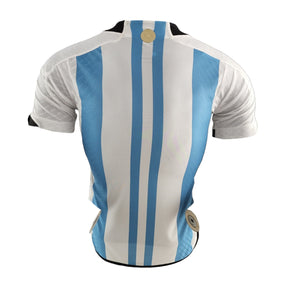 Argentina Copa del Mundo Camiseta 2022 - Versión Jugador