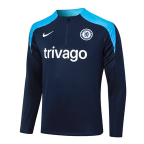 Chelsea IV 24/25 Half-Zip TrackSuit - Player Version