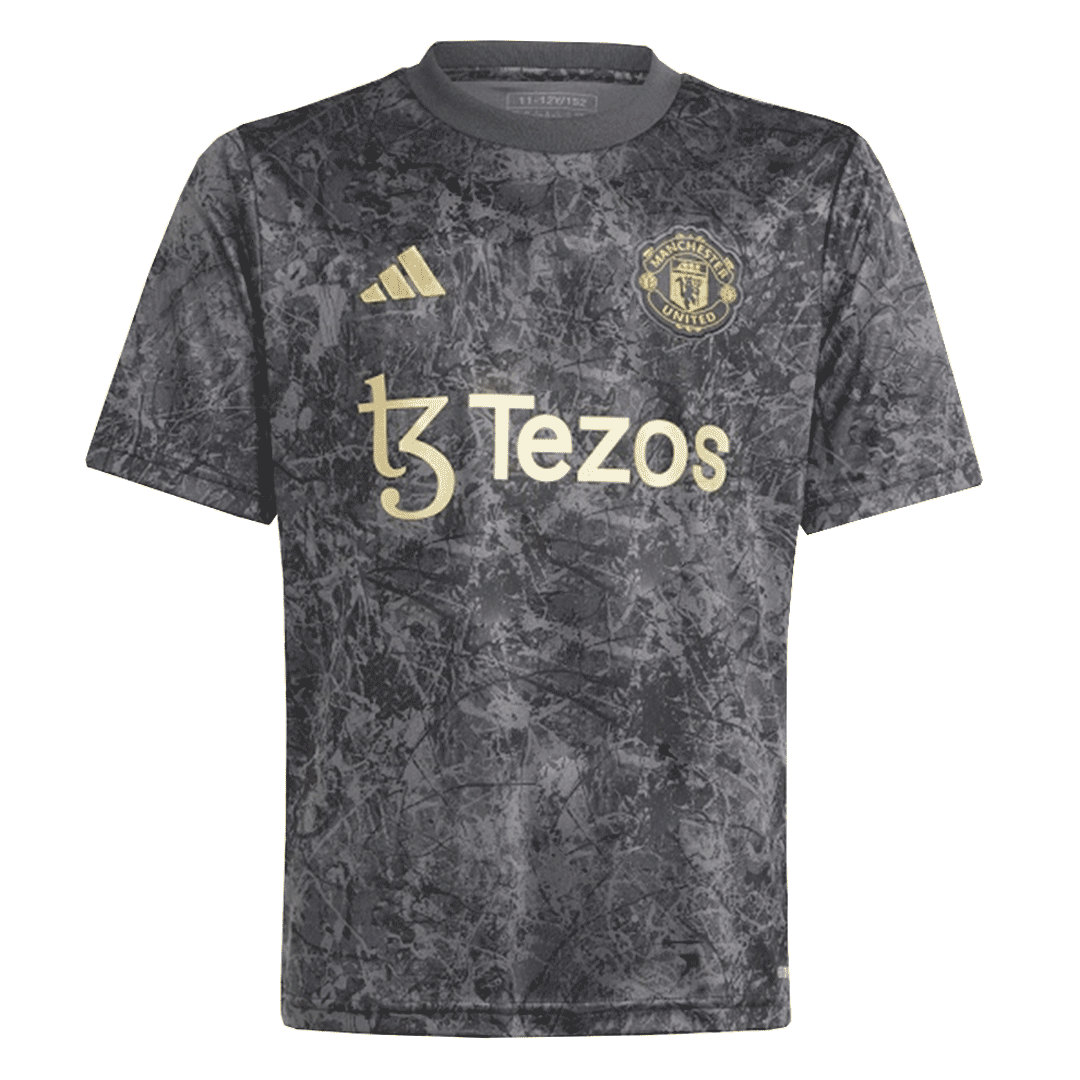 Manchester United Pre-Match Stone Roses Jersey 2023/2024