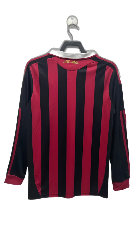 AC Milan 09/10 I Home Jersey - Long Sleeve Retro Version