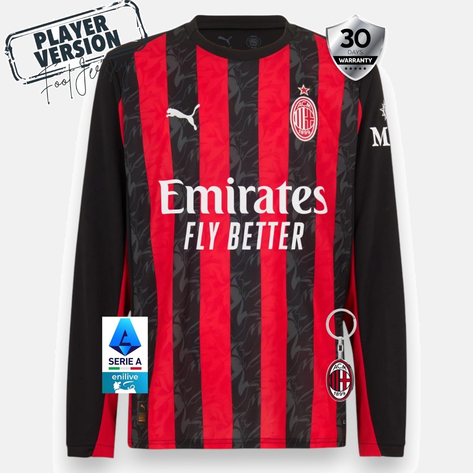 Home 25/26 Men's Long Sleeve Player Jersey