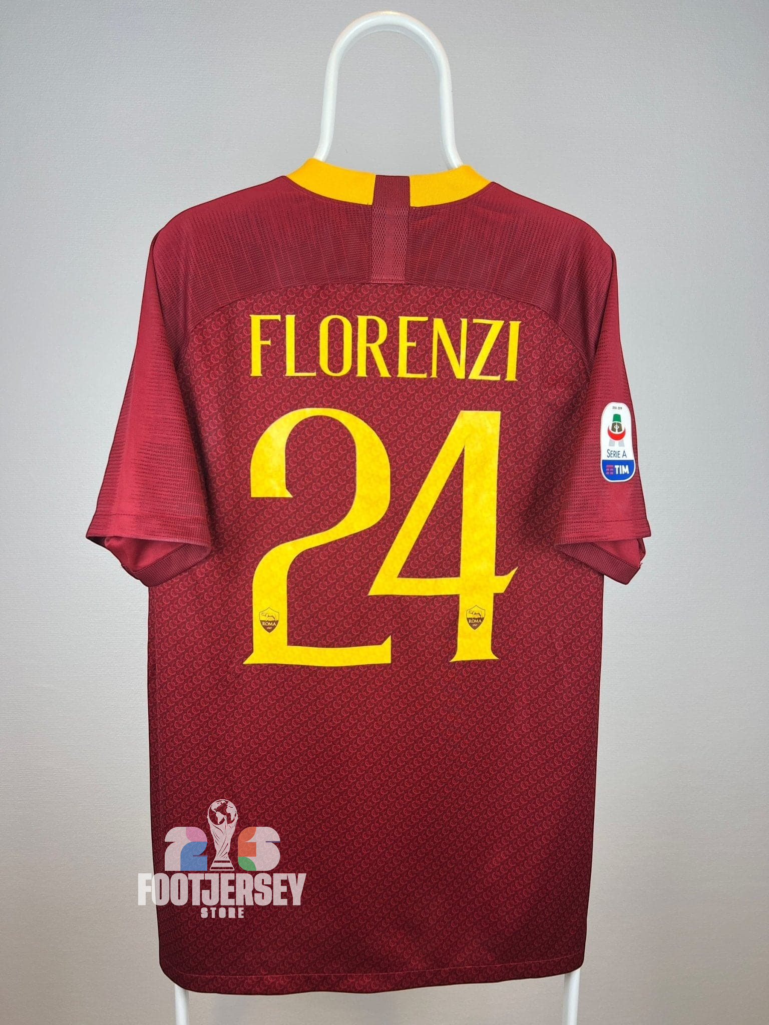 Alessandro Florenzi - Roma 2018/19 home shirt 🇮🇹