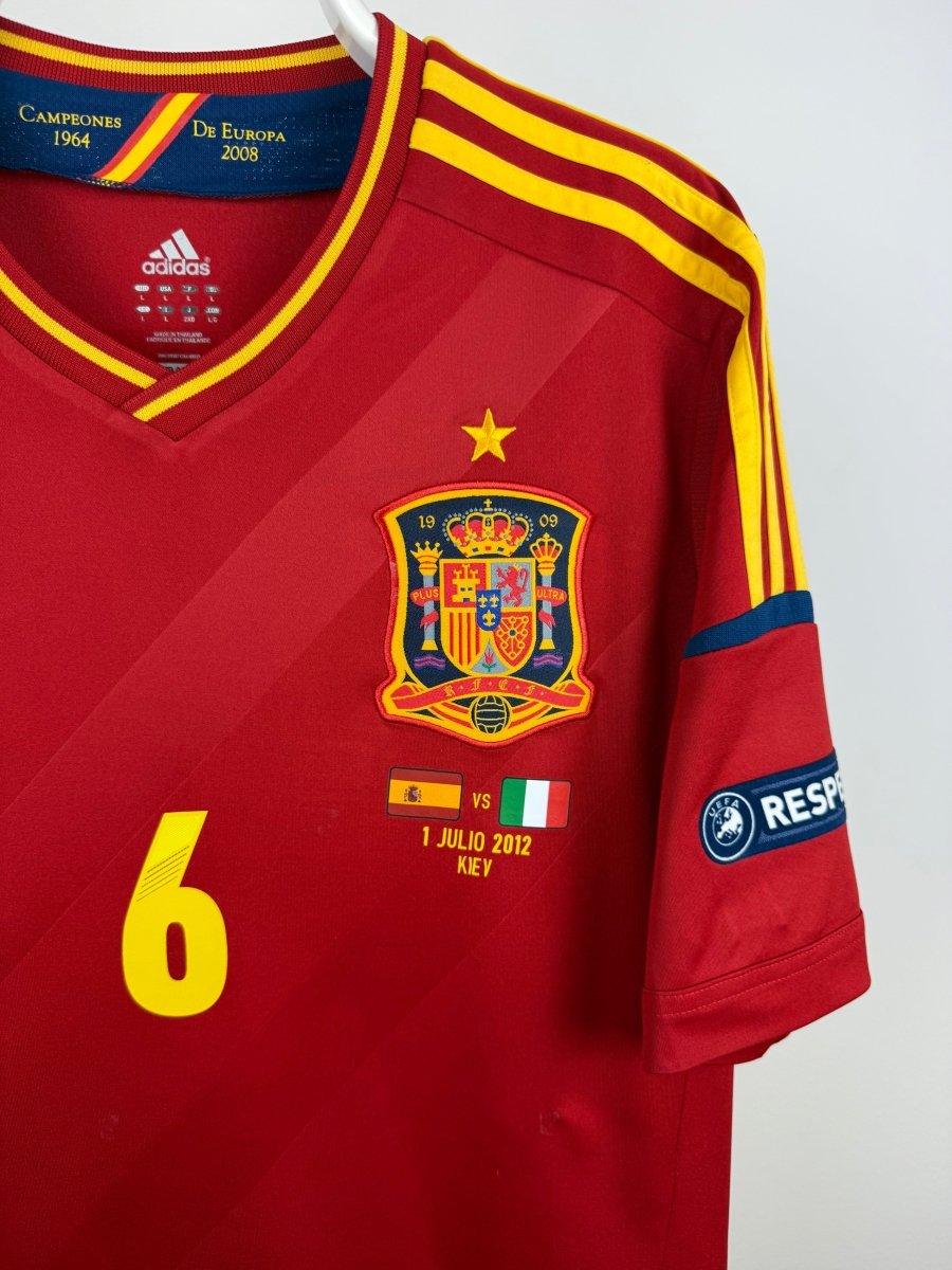 Andres Iniesta - Spain 2012 home shirt 🇪🇸