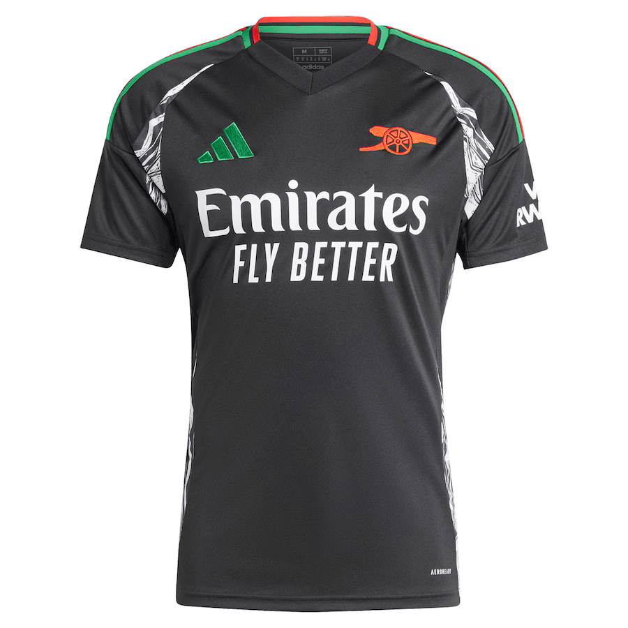 #7 SAKA Jersey Arsenal Away 2024/2025 - Black