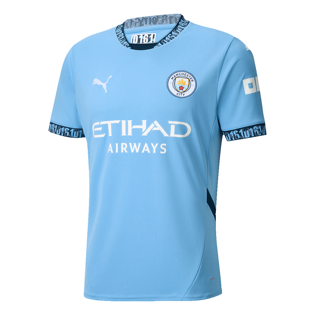 Manchester City Home Jersey 2024/2025 - White Blue