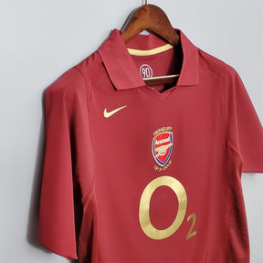 Arsenal Retro Jersey home 2005/2006