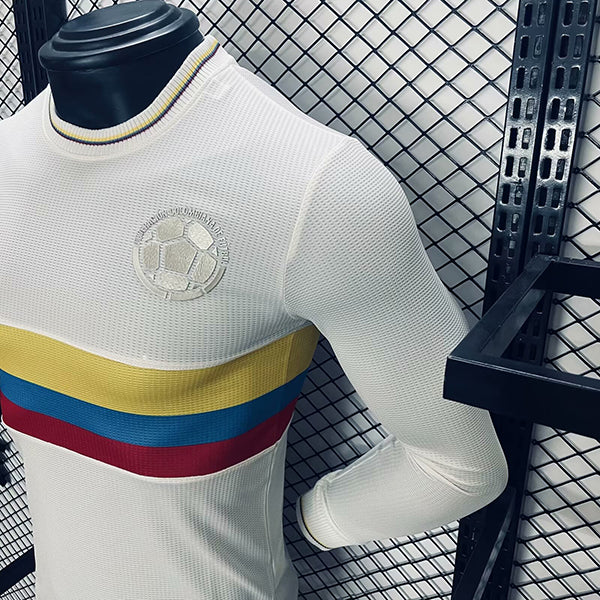 Camiseta de manga larga del centenario del jugador de Colombia 2024/2025