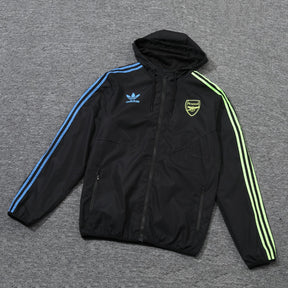 Arsenal 24/25 Windbreaker Black