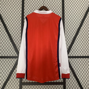 Arsenal Retro Jersey home 1998/99 - Long Sleeve