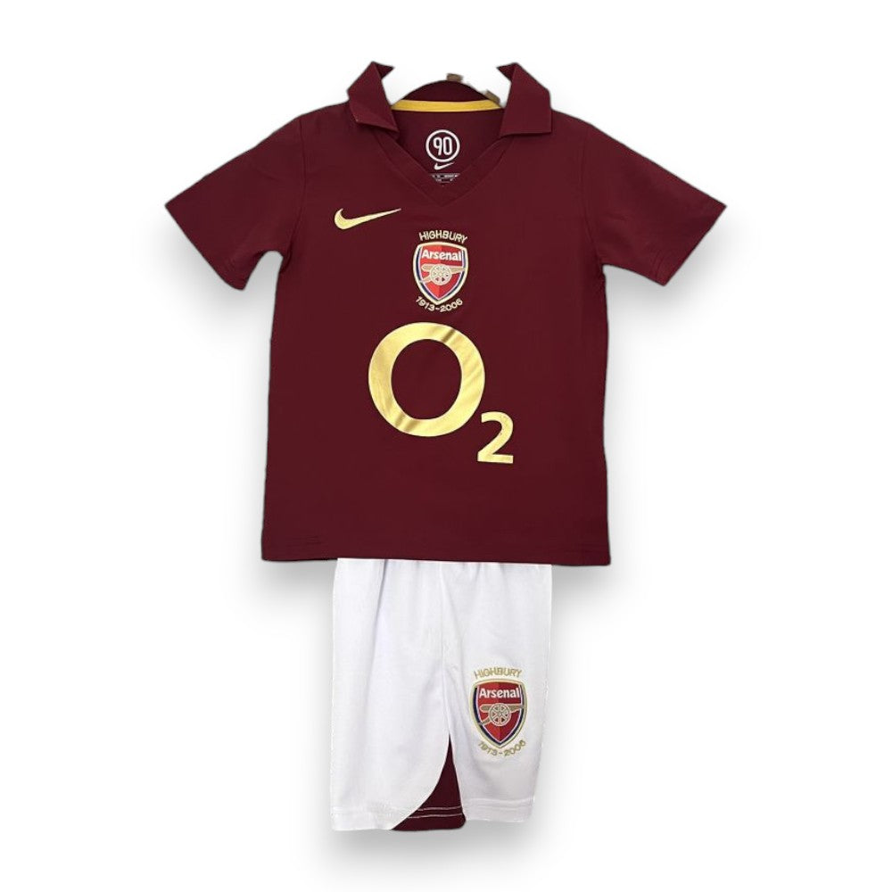 Kids Arsenal Kit 2005/06 - Retrô