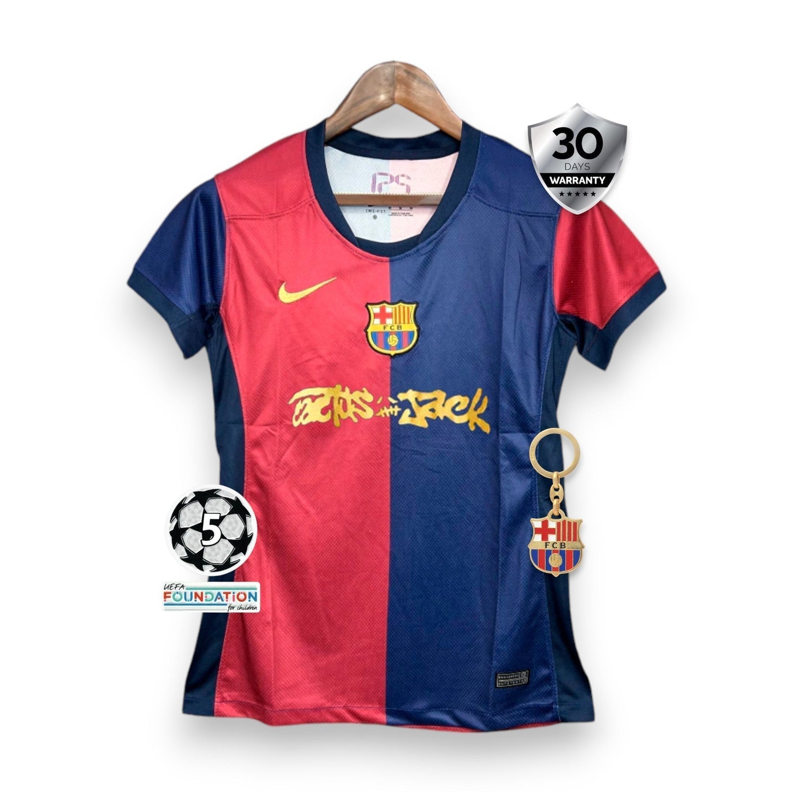 Barcelona Women's Home Jersey X Travis Scott