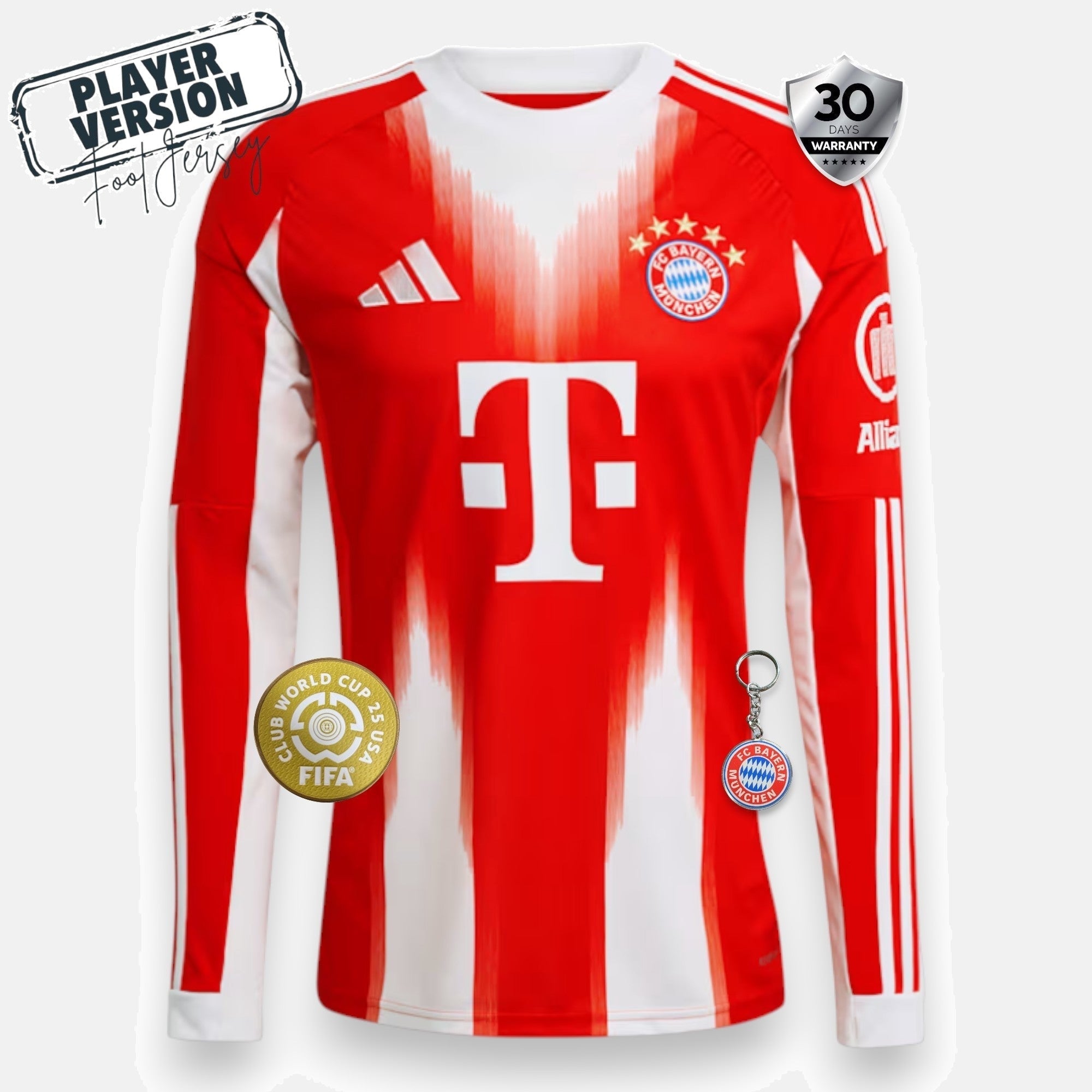 Home 25/26 Men's Long Sleeve Player Jersey