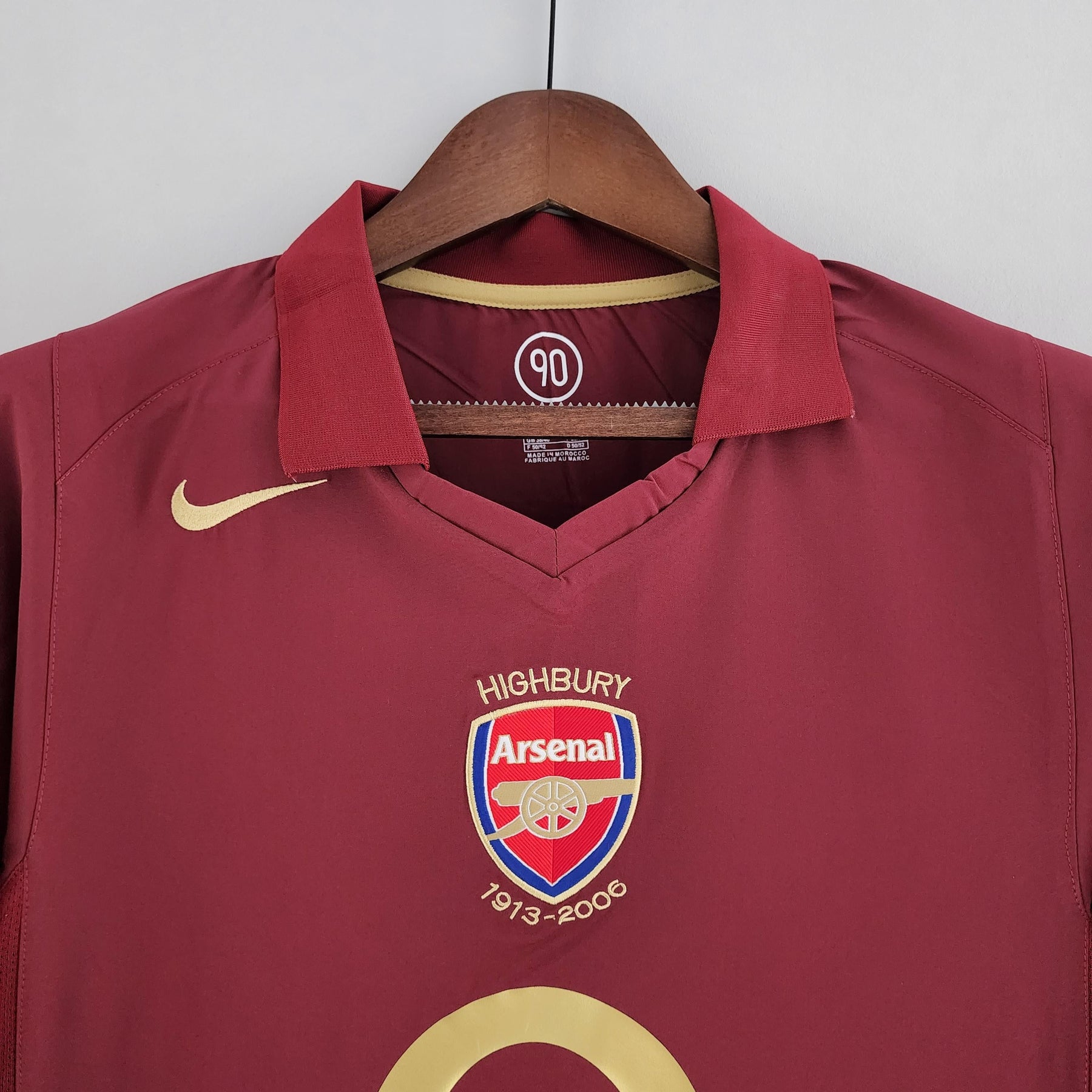 Arsenal Retro Jersey home 2005/06 - Long Sleeve