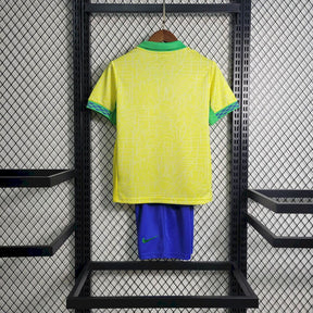 Kids Brazil Home Kit 2024/2025