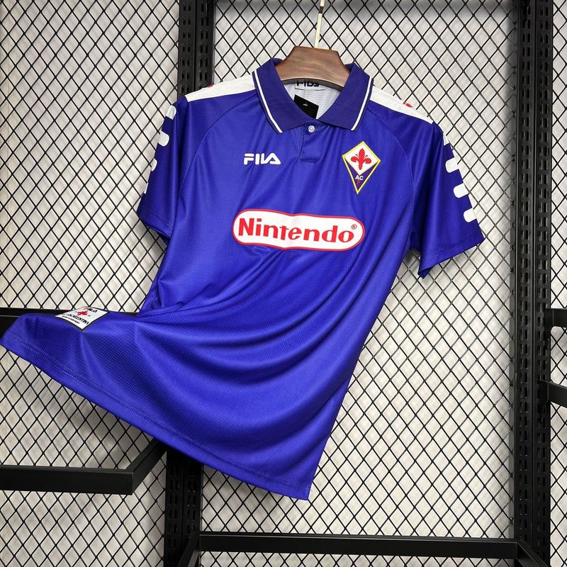 Fiorentina Retro Jersey Home 1998/99