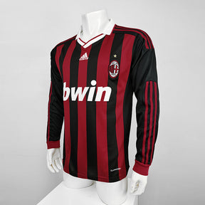 AC Milan Retro Home Jersey 2009/2010 - Long Sleeve