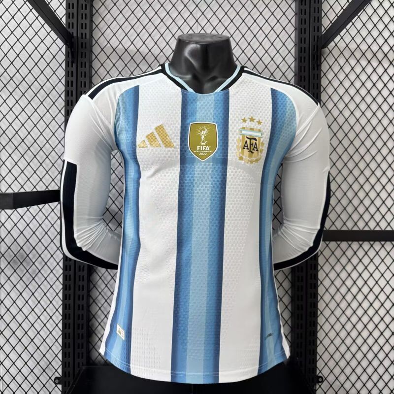 Argentina World Cup 2026 Jersey Player Version - Long Sleeve