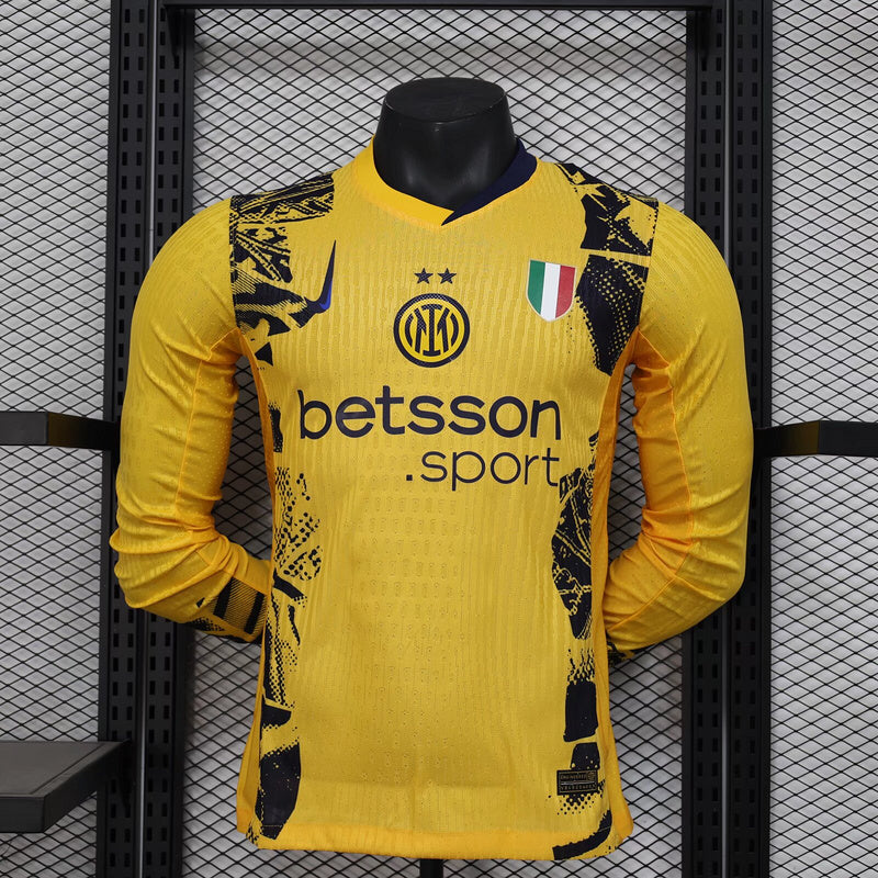 Inter Milan Third 24/25 Player Jersey - Long Sleeve