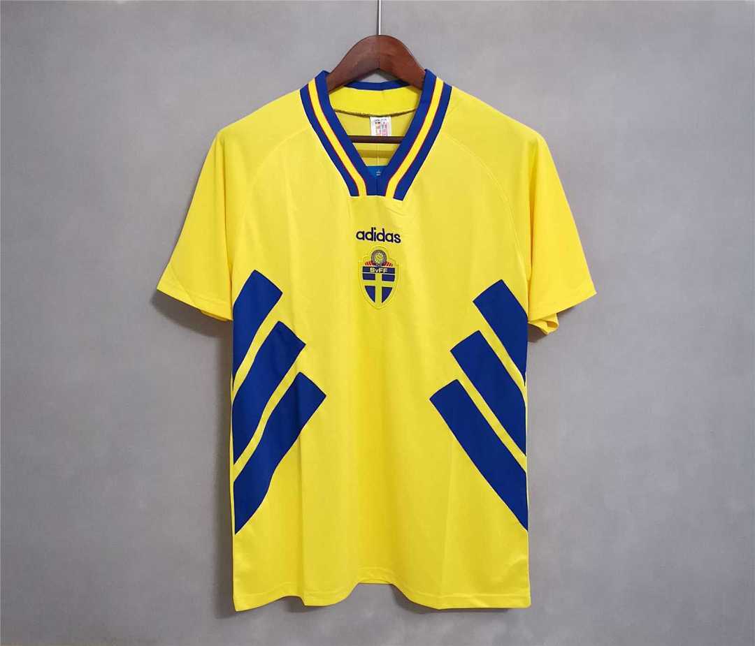 Sweden 1994 Home Yellow