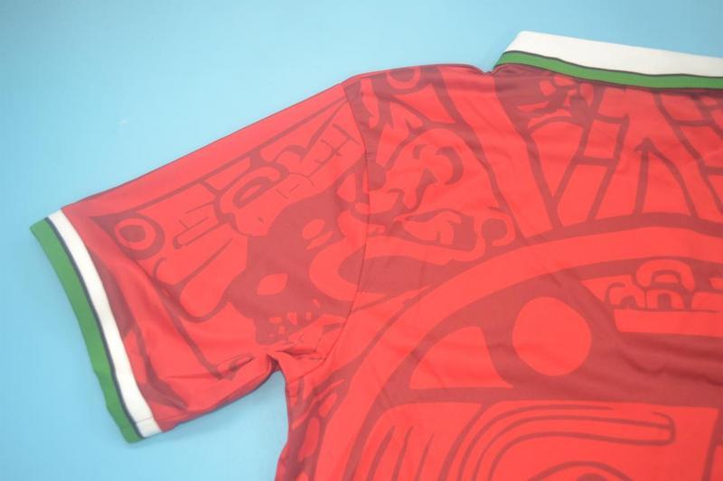 Mexico Retro Jersey 1998 Red