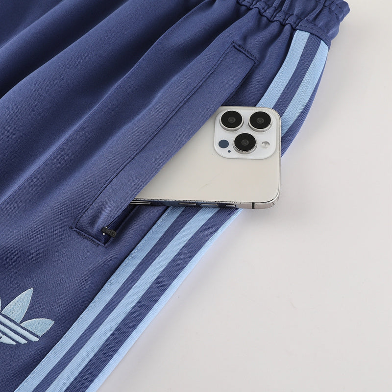 Argentina 24/25 Full-Zip TrackSuit Light Blue