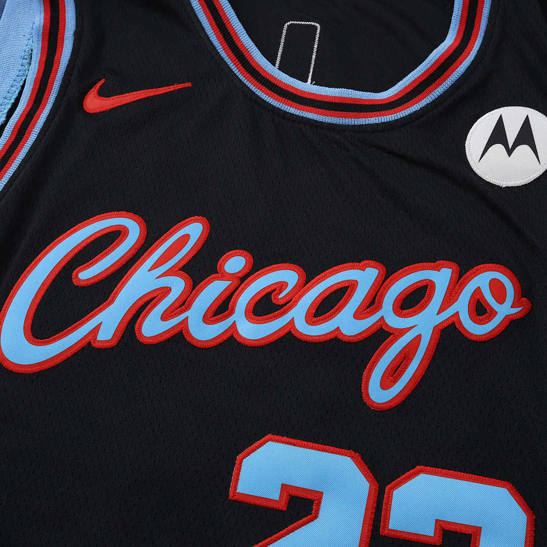 NBA Chicago Bulls black 23#JORDAN 2025/26