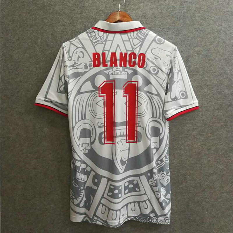 Mexico Retro Jersey 1998 White