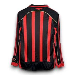 AC Milan Retro Home Jersey 2006/2007 - Long Sleeve