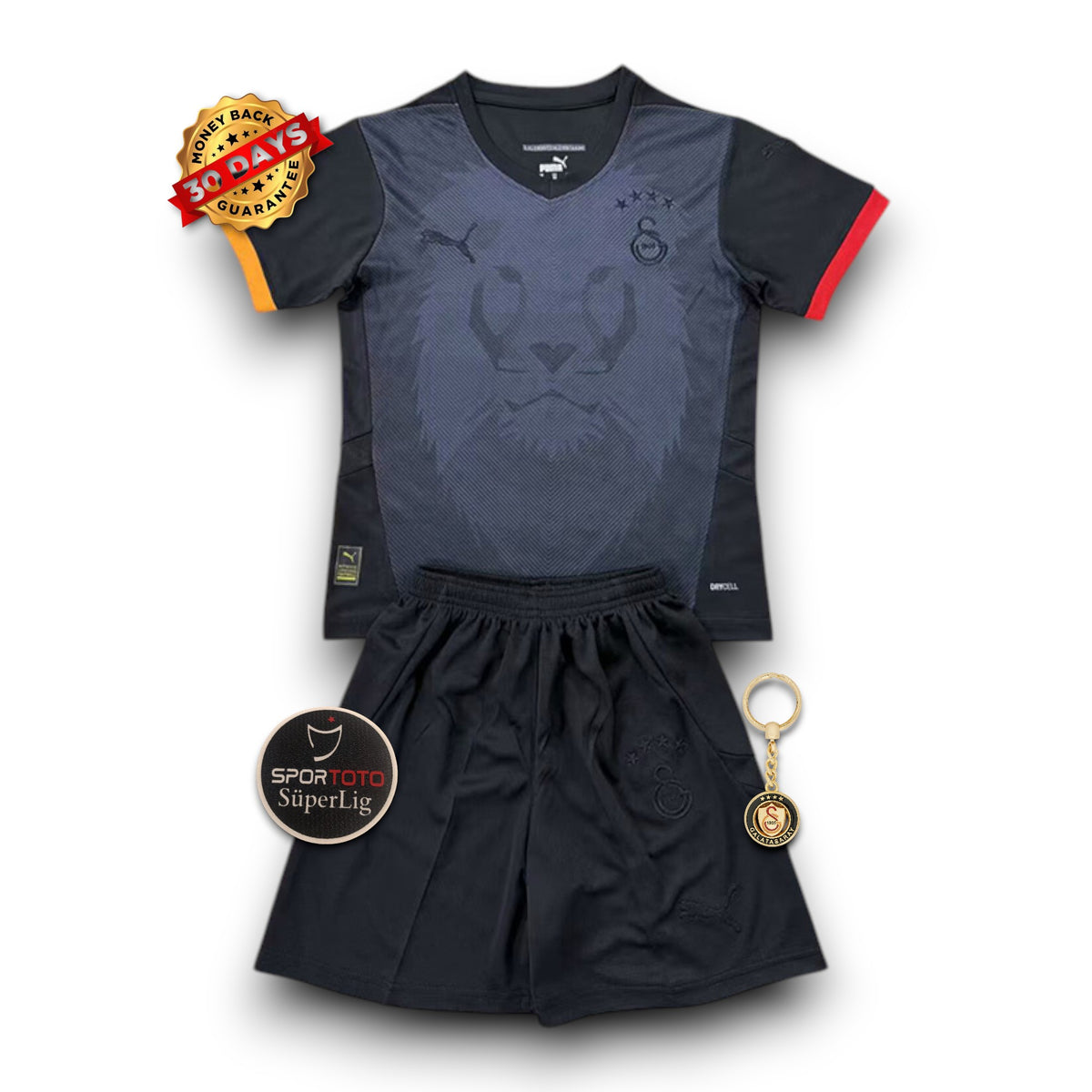 Kids Galatasaray Jersey Black Kit 2025